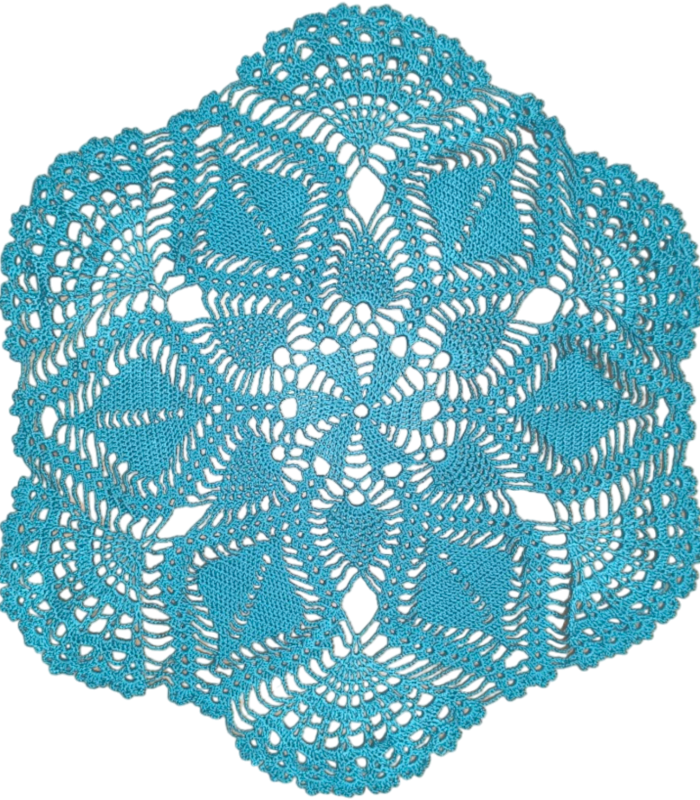 Terítő – Kék színben